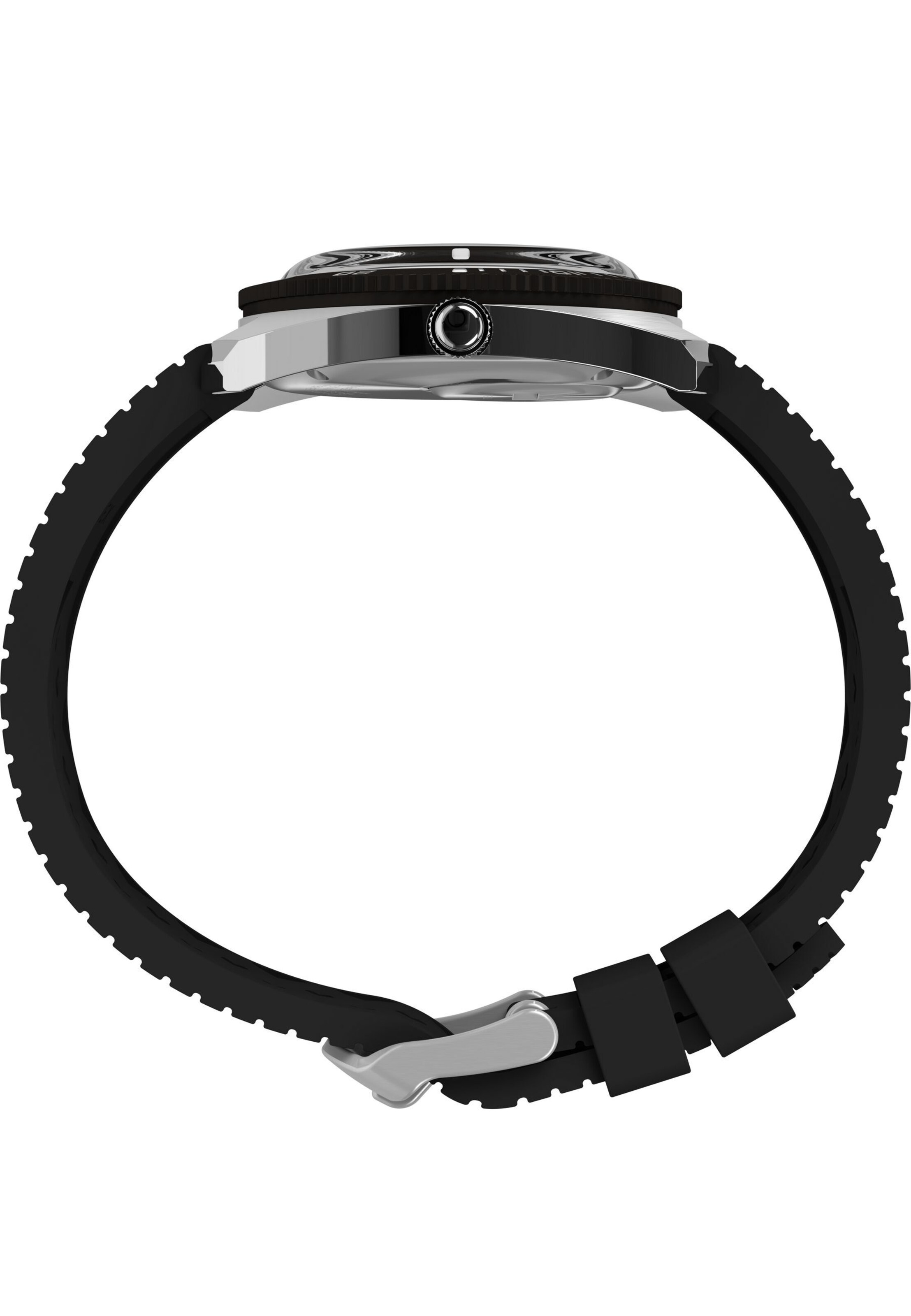 Orologio analogico 'Q Timex Reissue 1971 Velocity' di TIMEX in nero