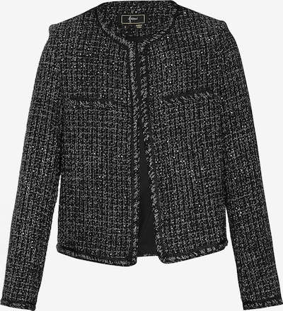 Demisezoninė striukė iš faina, spalva – juoda / sidabrinė, Prekių apžvalga