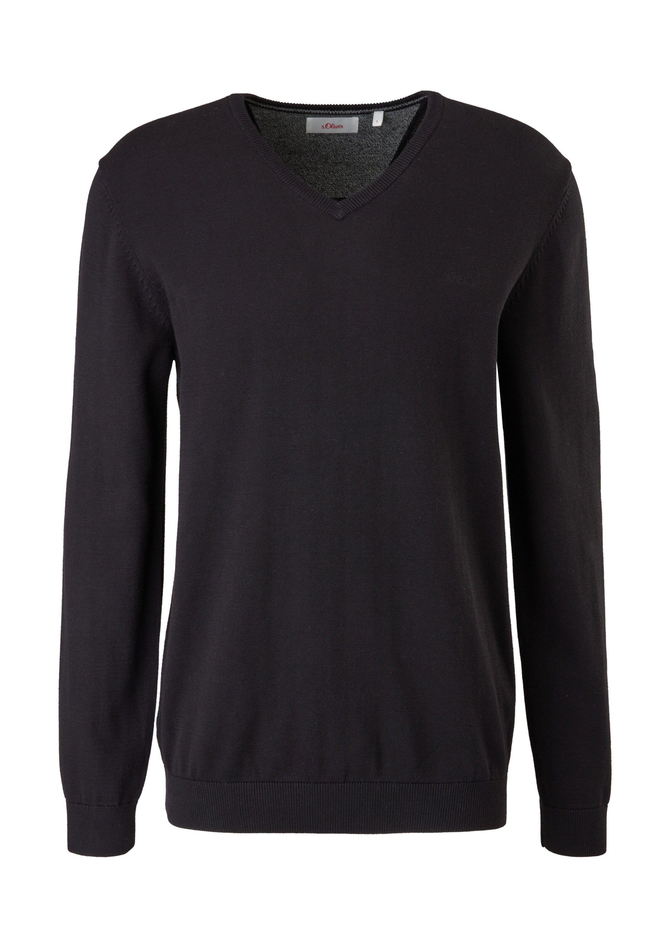 Pull-over s.Oliver en noir : devant