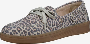 bugatti - Mocassins em bege: frente