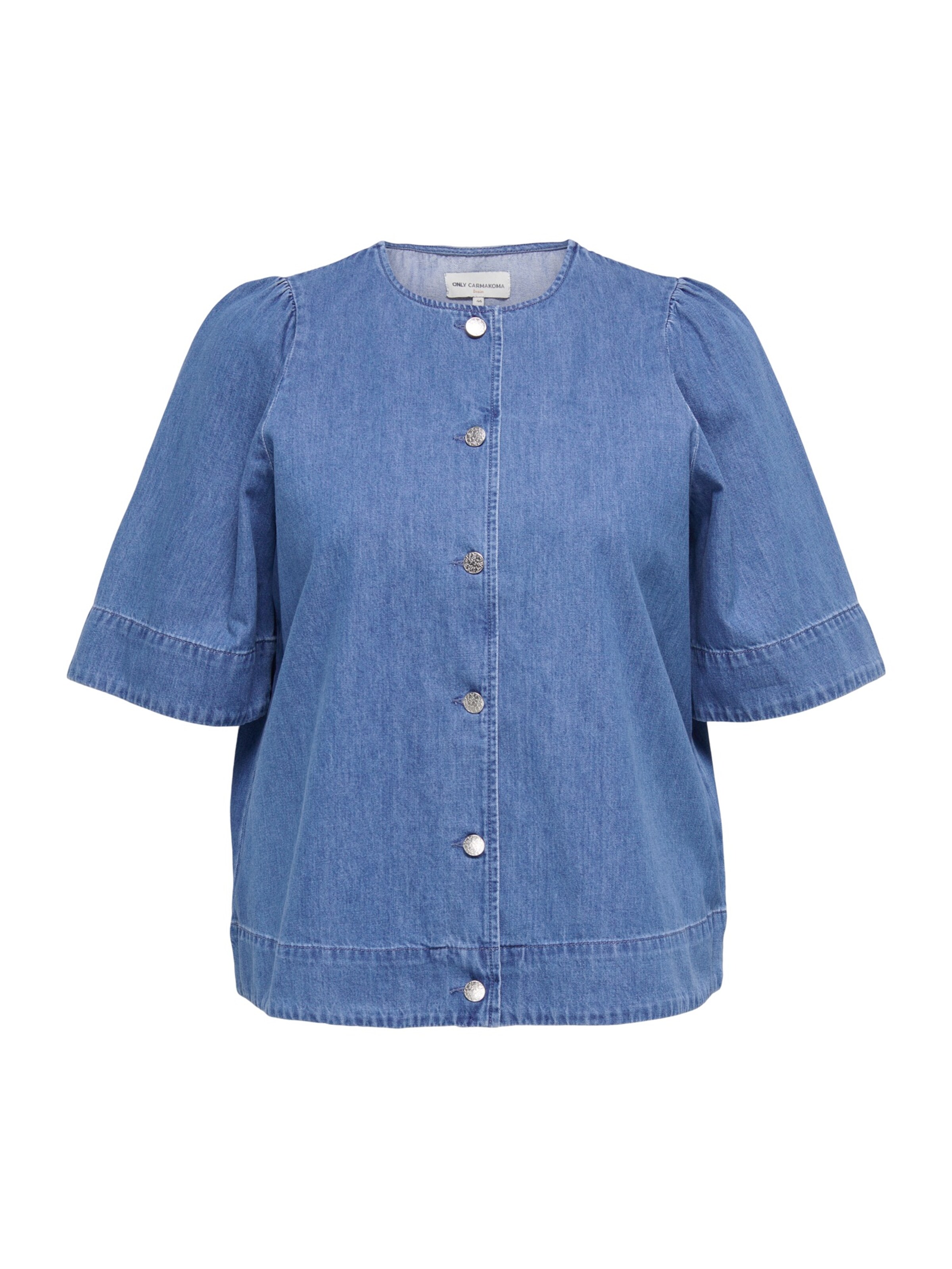 Camicia da donna 'CARASTRA' ONLY Carmakoma di colore blu denim, Visualizzazione prodotti
