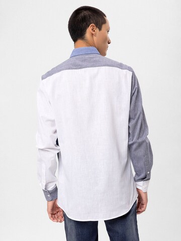 By Diess Collection Regular fit Button Up Shirt in Blue