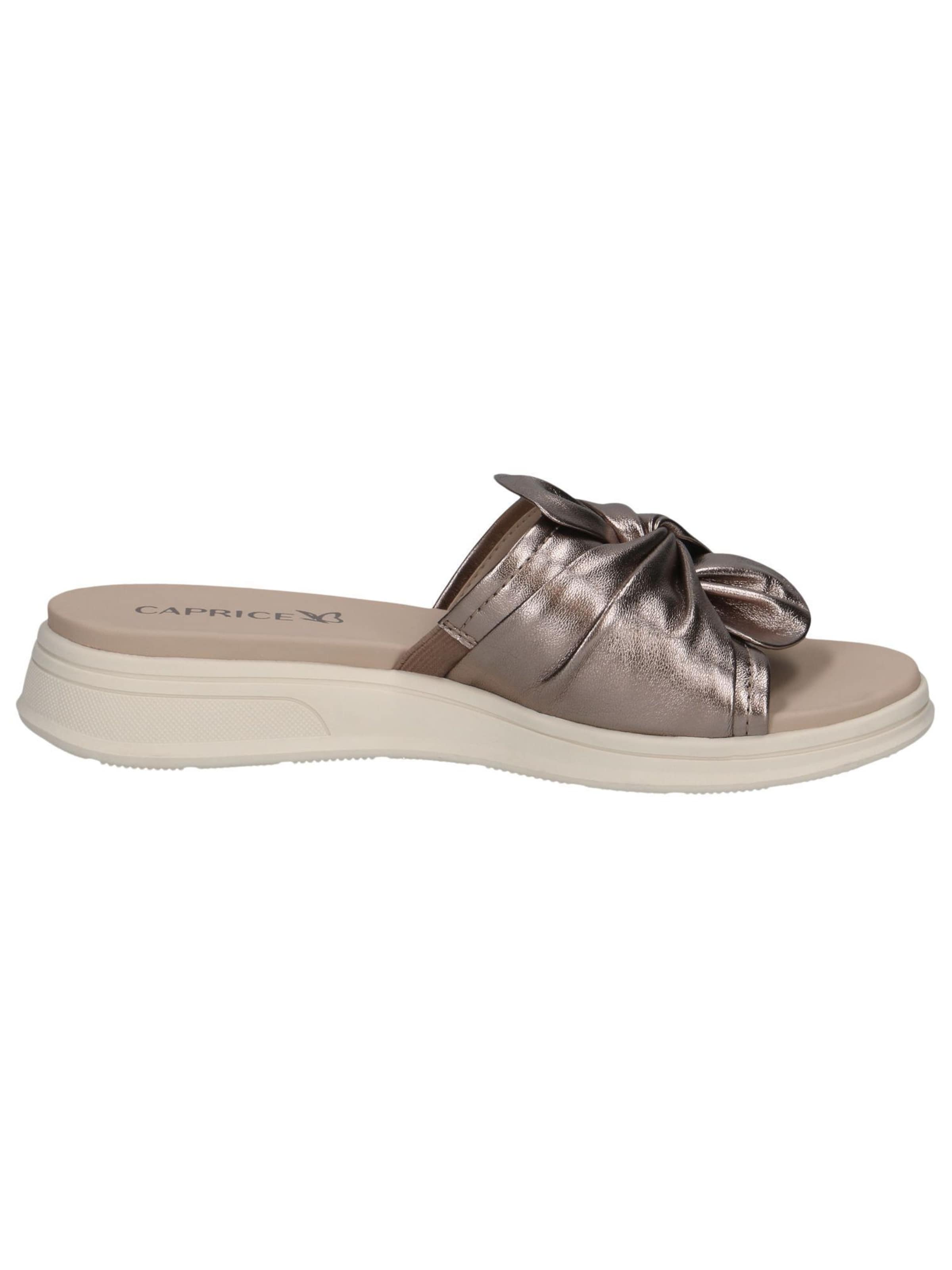 CAPRICE Pantolette in Bronze