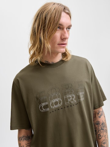 JACK & JONES Shirt 'JCOFUSION' in Groen
