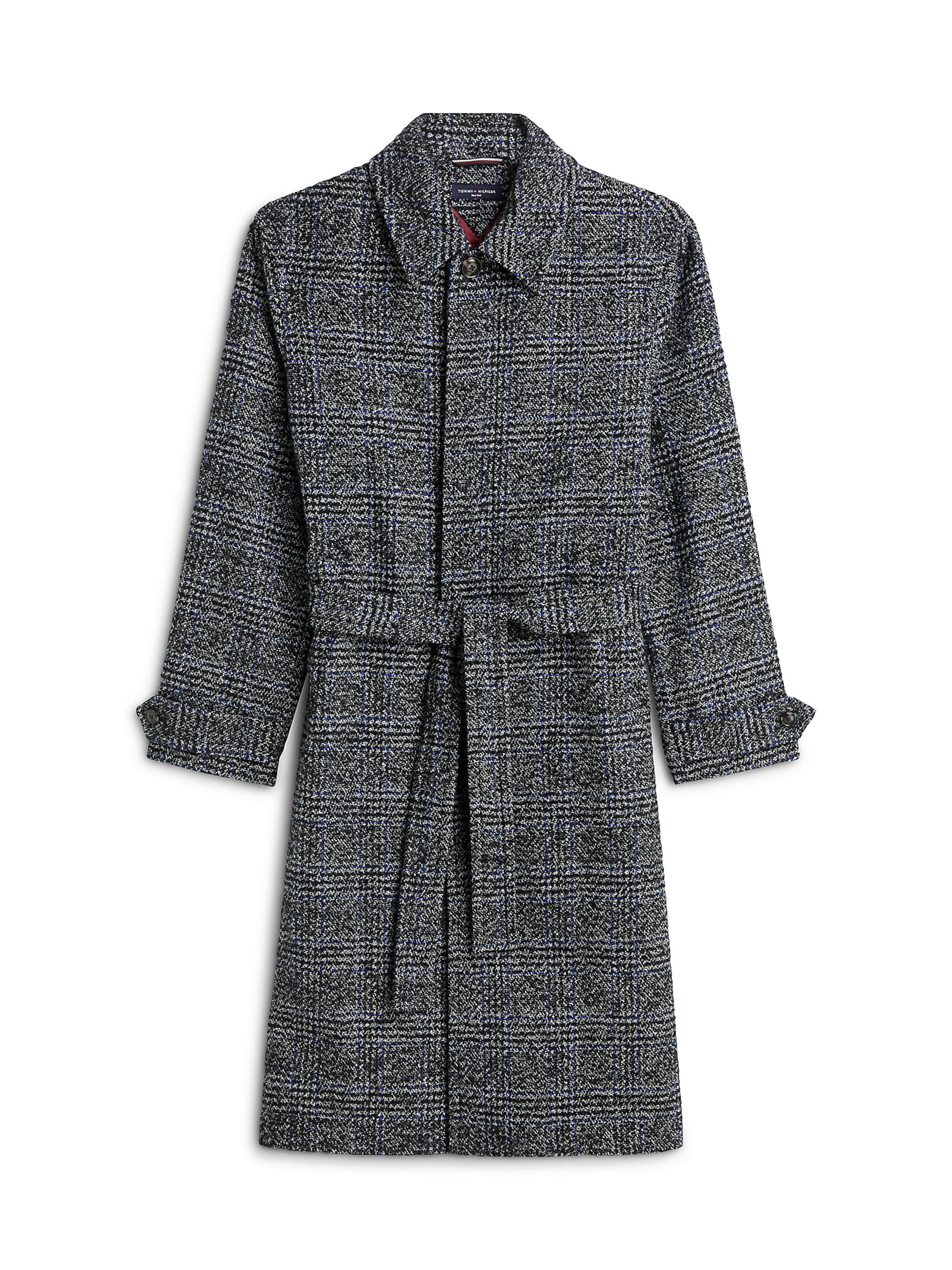 TOMMY HILFIGER Between-seasons coat 'New York' in Grey: front
