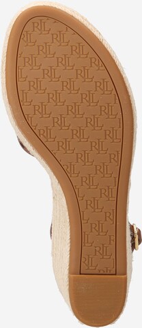 Lauren Ralph Lauren Sandal 'HAANA' in Brown