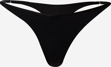 Calvin Klein Underwear Regular Thong in Black: front