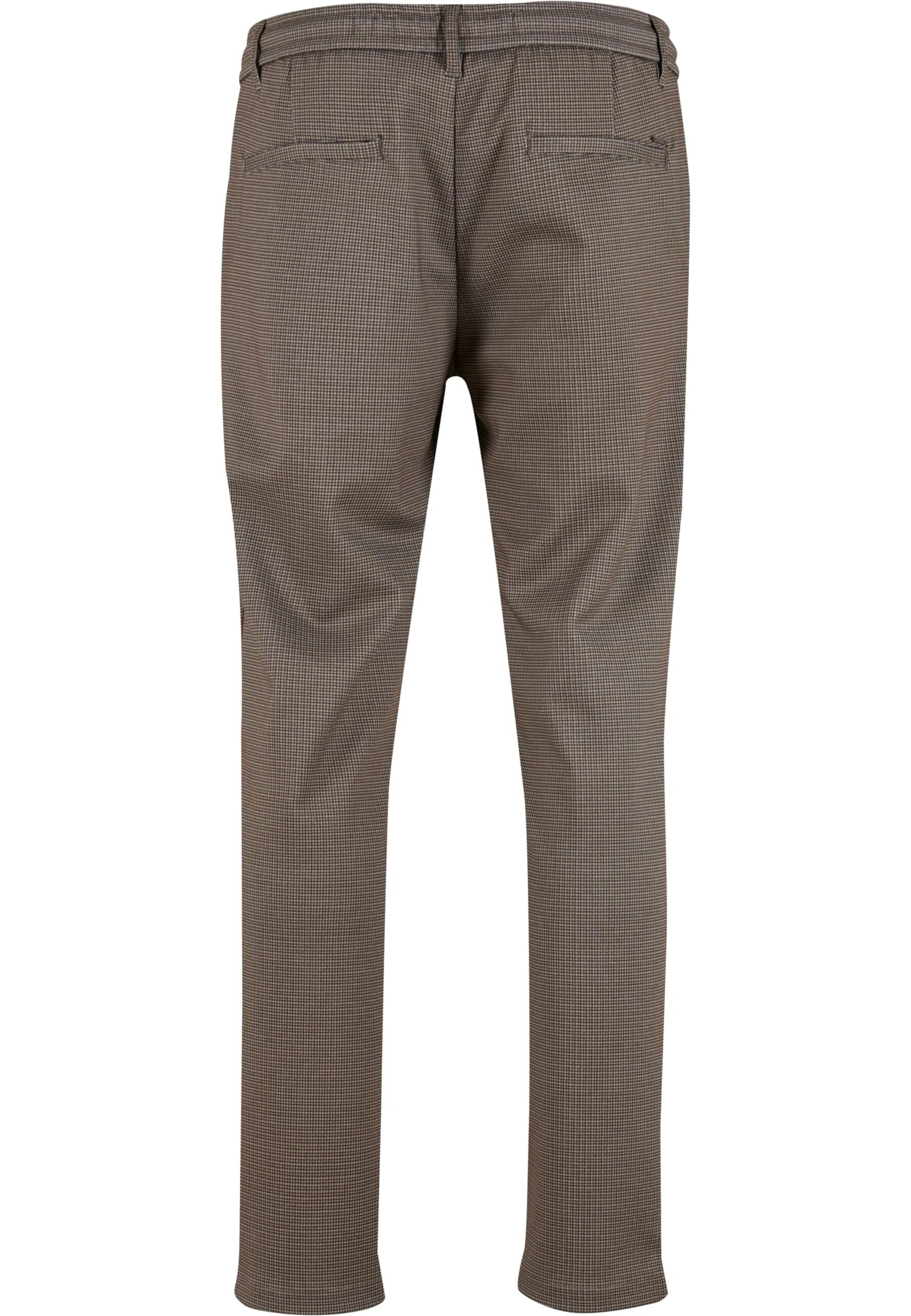 Slimfit Pantaloni con pieghe 'Zeddi' di INDICODE JEANS in marrone