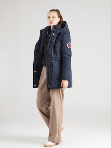 Superdry Parka 'Everest' in Blau