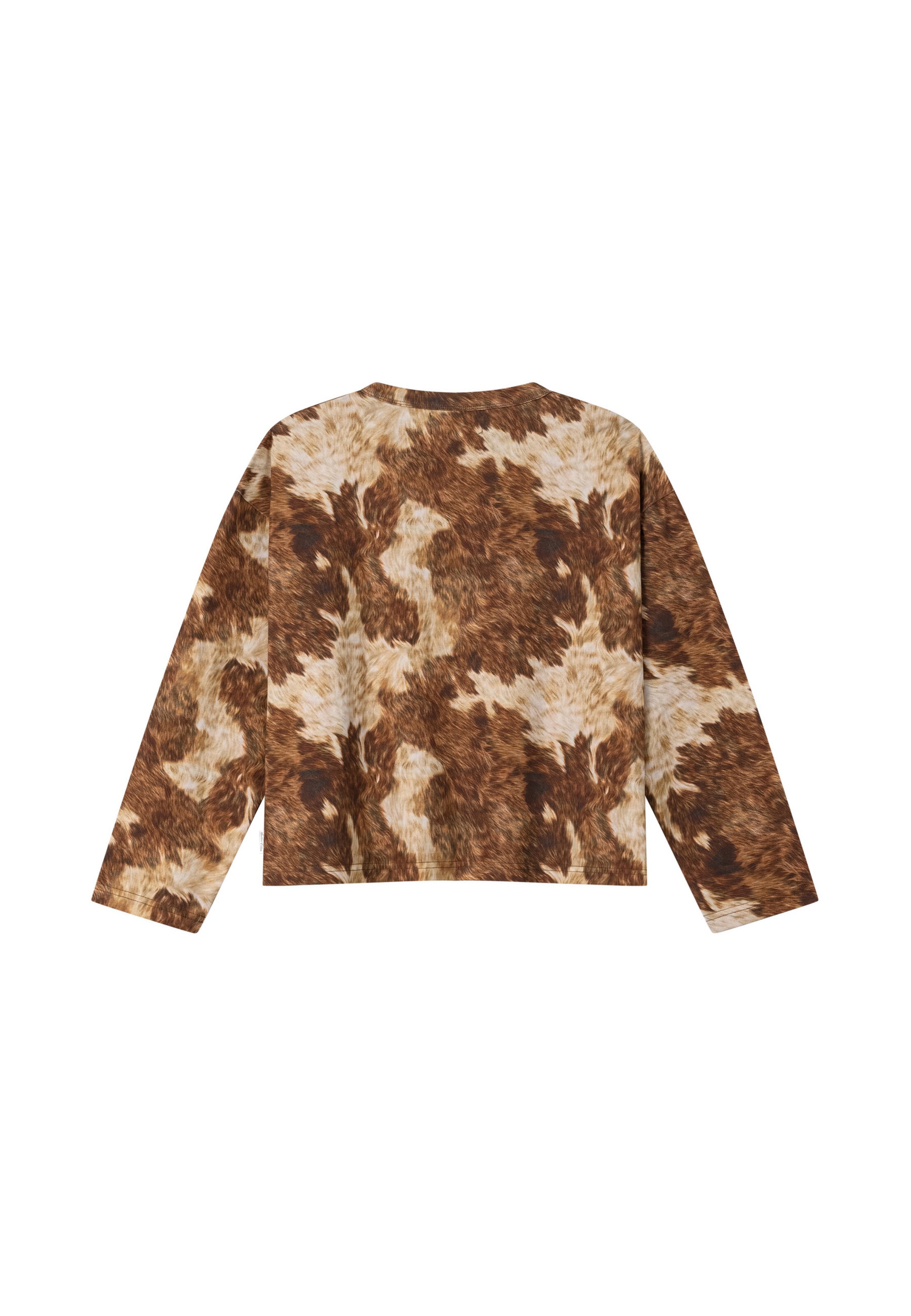 Maglietta 'Austin' di Another Cotton Lab in marrone