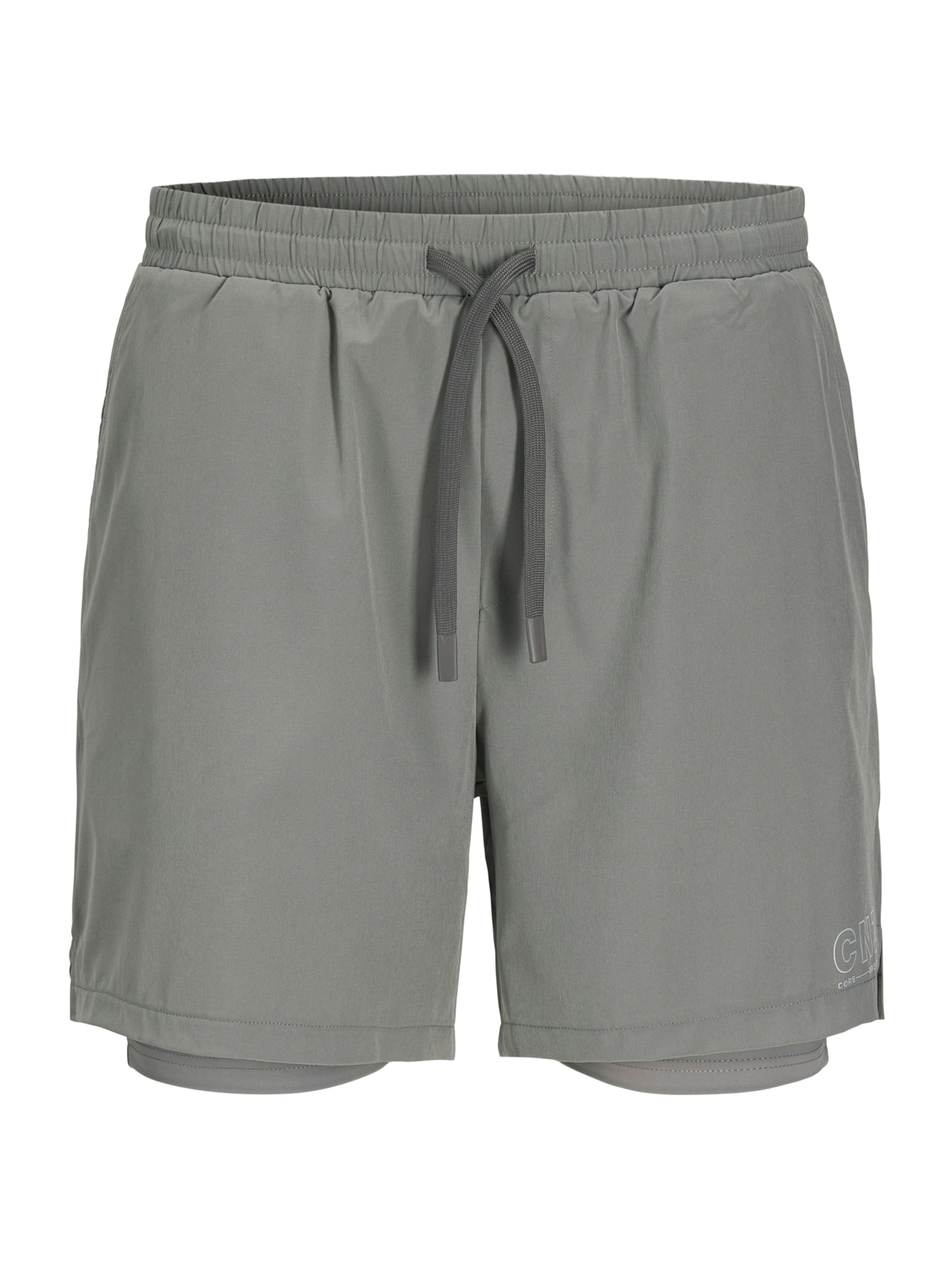 JACK & JONES - regular Pantalón deportivo 'JCOCNZ' en gris: frente