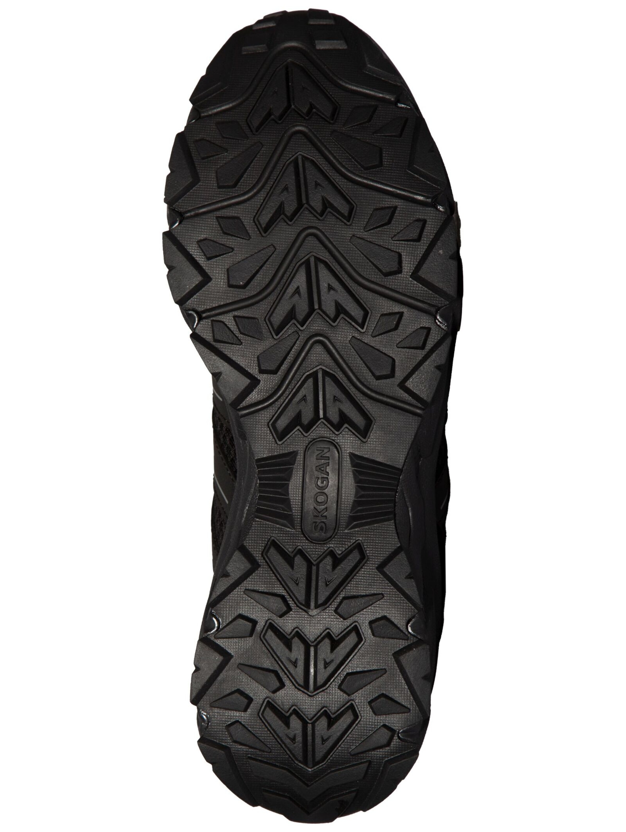 Sneaker bassa di SKOGAN in nero: inferiore