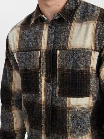 Dxnmxrk Shirt 'DXEarle' in Braun