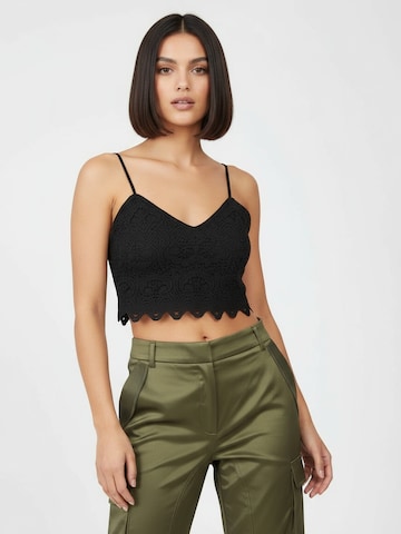 studioselect - Top 'Cassidy' en negro: frente