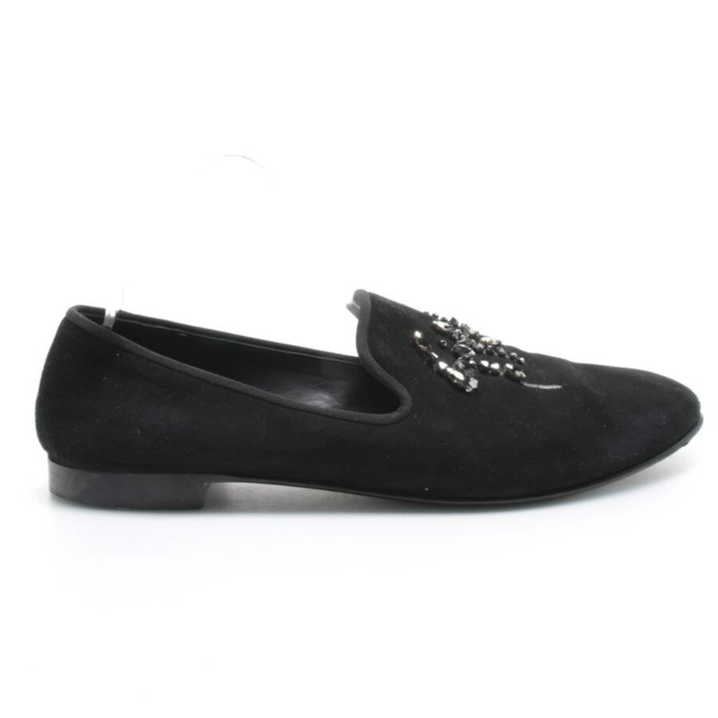 Giuseppe Zanotti Halbschuhe 44 in Schwarz: Vorderseite