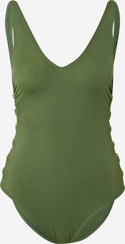 LingaDore Swimsuit in Green: front