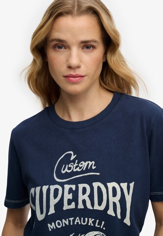 T-shirt 'Heritage Hamptons' Superdry & Co en bleu