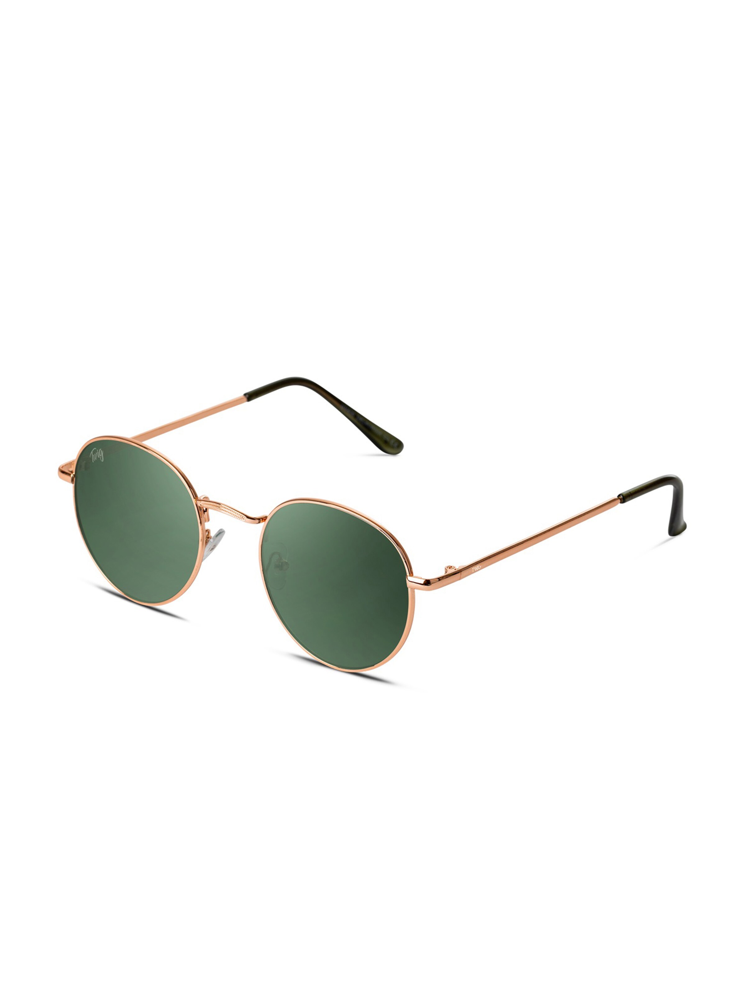 TWIG Concept Milano Sunglasses 'Delacroix' in Green: front