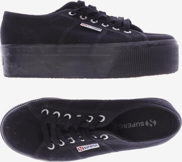 SUPERGA Sneaker 36 in Schwarz: predná strana