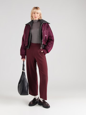 ABOUT YOU Loosefit Nadrág 'Tamina' - piros