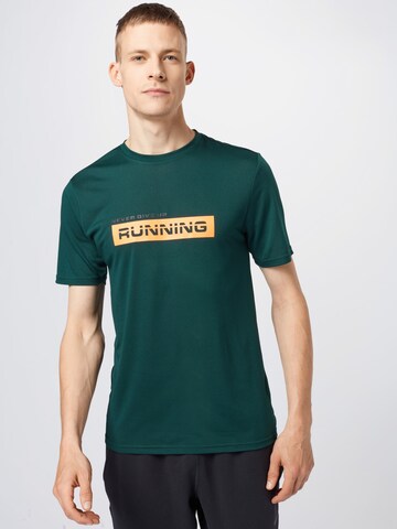 T-Shirt fonctionnel 'Carbont' ENDURANCE en vert : devant