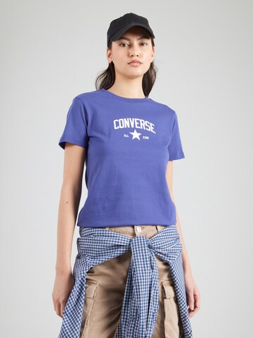 CONVERSE Shirt in Blue: front
