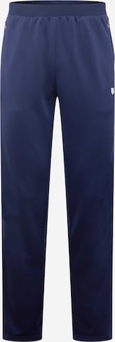 Regular Pantalon de sport K-Swiss Performance en bleu : devant