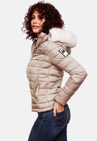 MARIKOO Winter jacket 'Nasriin' in Beige