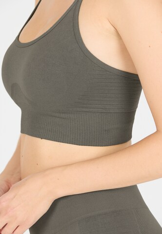 Athlecia Bustier Sport bh 'Foan V2' in Groen