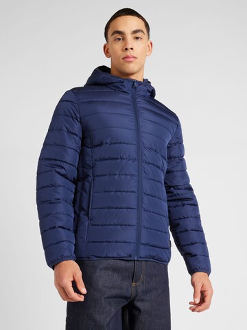 Only & Sons Winterjas 'BRODY' in Blauw: voorkant