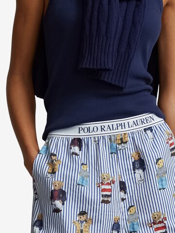 Polo Ralph Lauren Pyjamabroek ' Boxer - Iconic Bear ' in Blauw