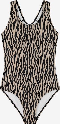 PROTEST Sportbademode 'PRTEmmy JR' in Schwarz: Vorderseite