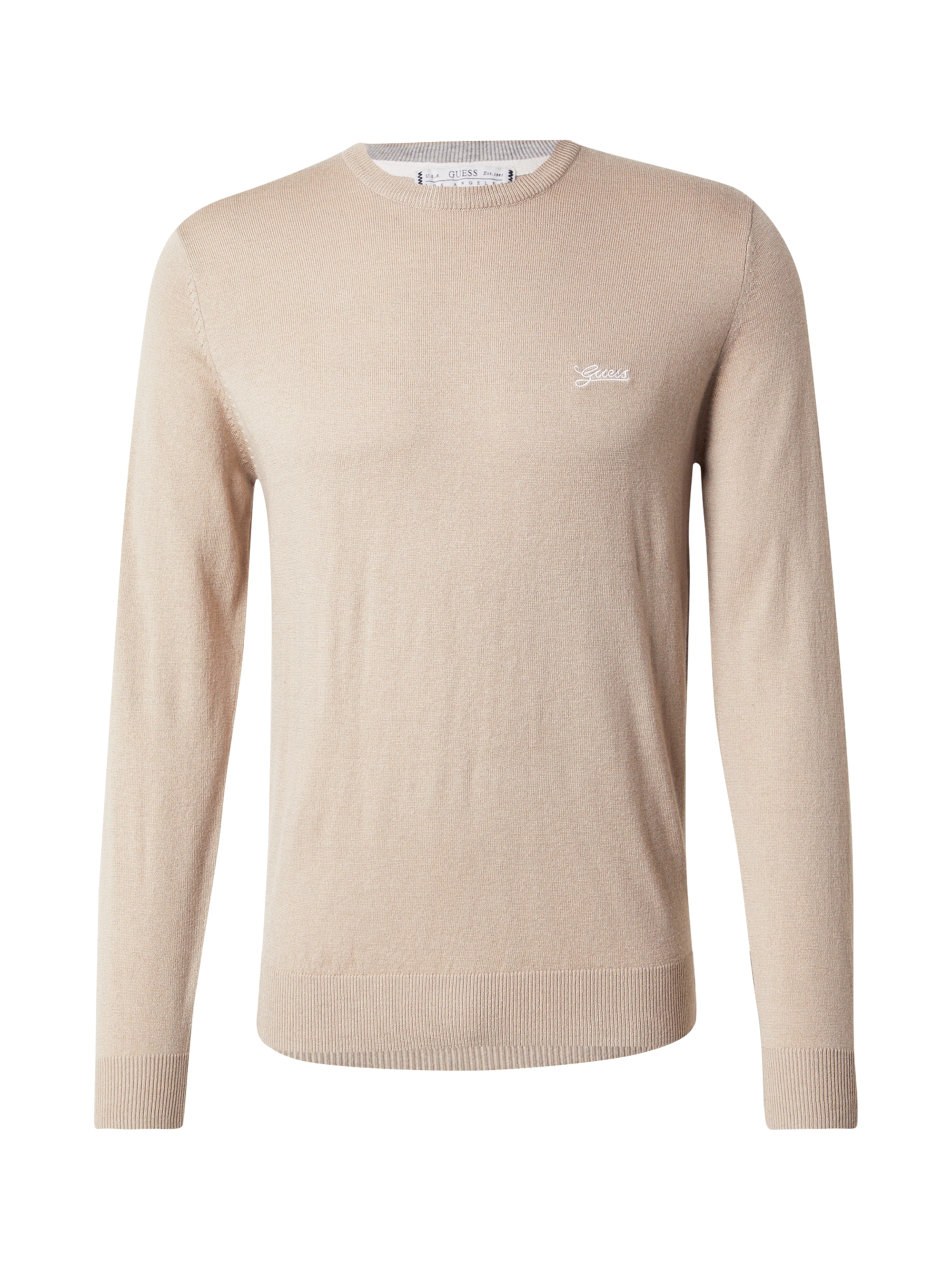 GUESS Neulepaita 'DANIEL' värissä beige: etupuoli