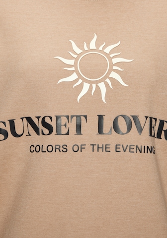 H.I.S - Sudadera en beige