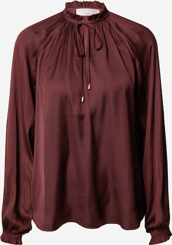 Guido Maria Kretschmer Collection Blouse 'Lilou' in Brown: front