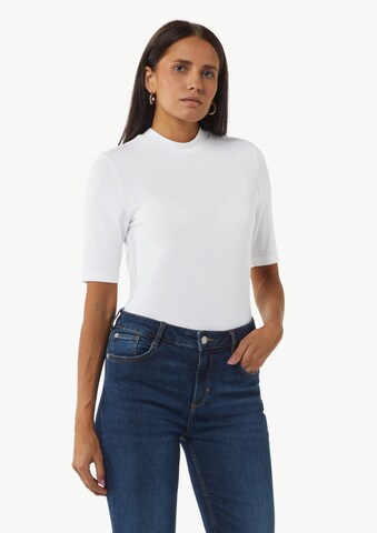 comma casual identity Shirt in Weiß: Vorderseite