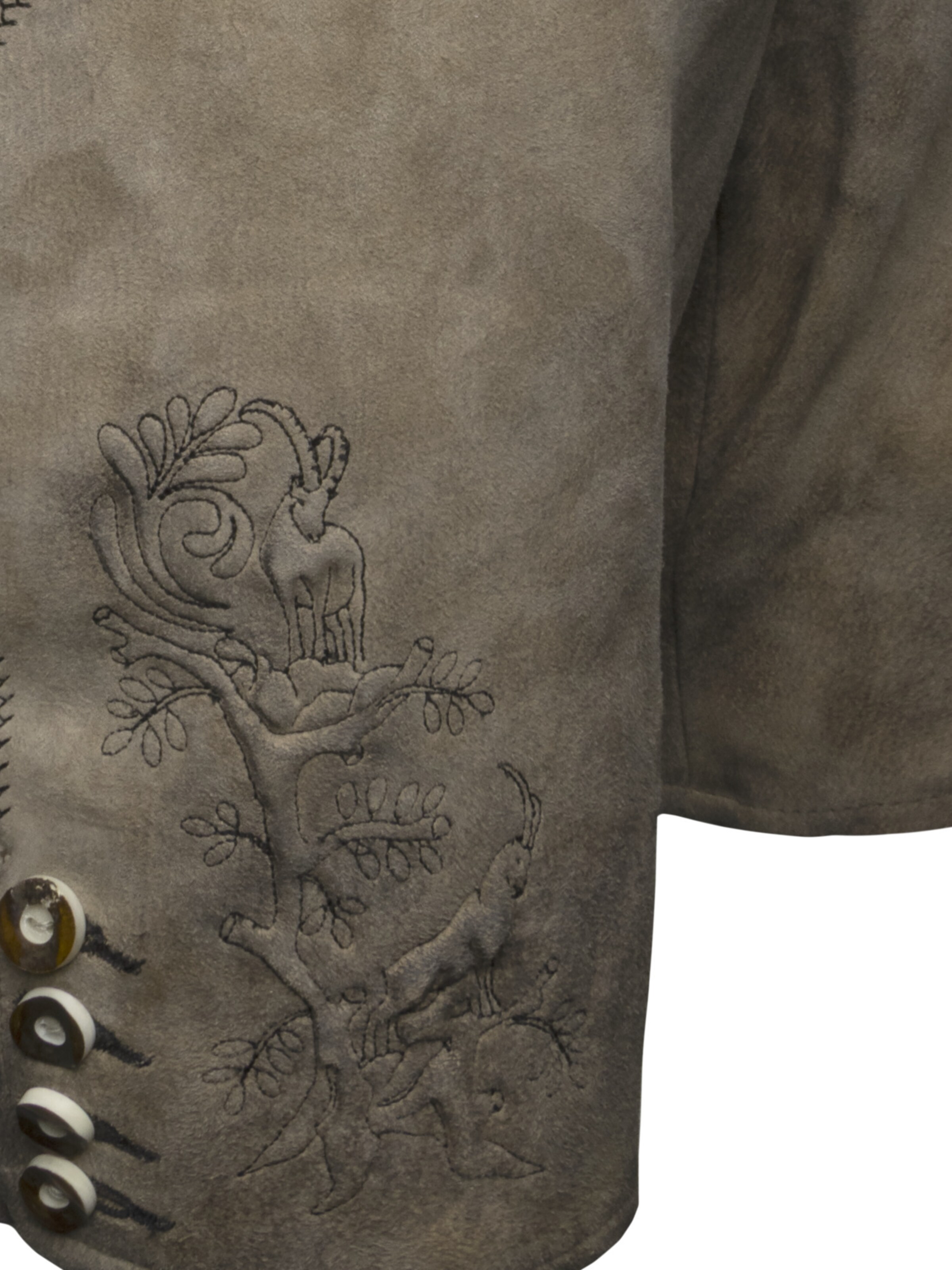 SPIETH & WENSKY - Regular Calças tradicionais 'Graben' em castanho