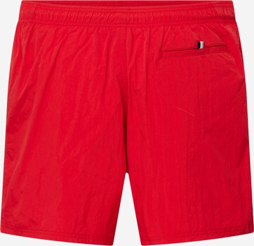 BOSS Black Zwemshorts 'Octopus' in Rood