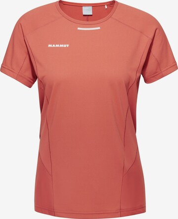 MAMMUT Funktionsshirt 'AENERGY' in Rot: Vorderseite