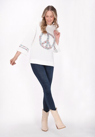 usha FESTIVAL Shirt in Wit