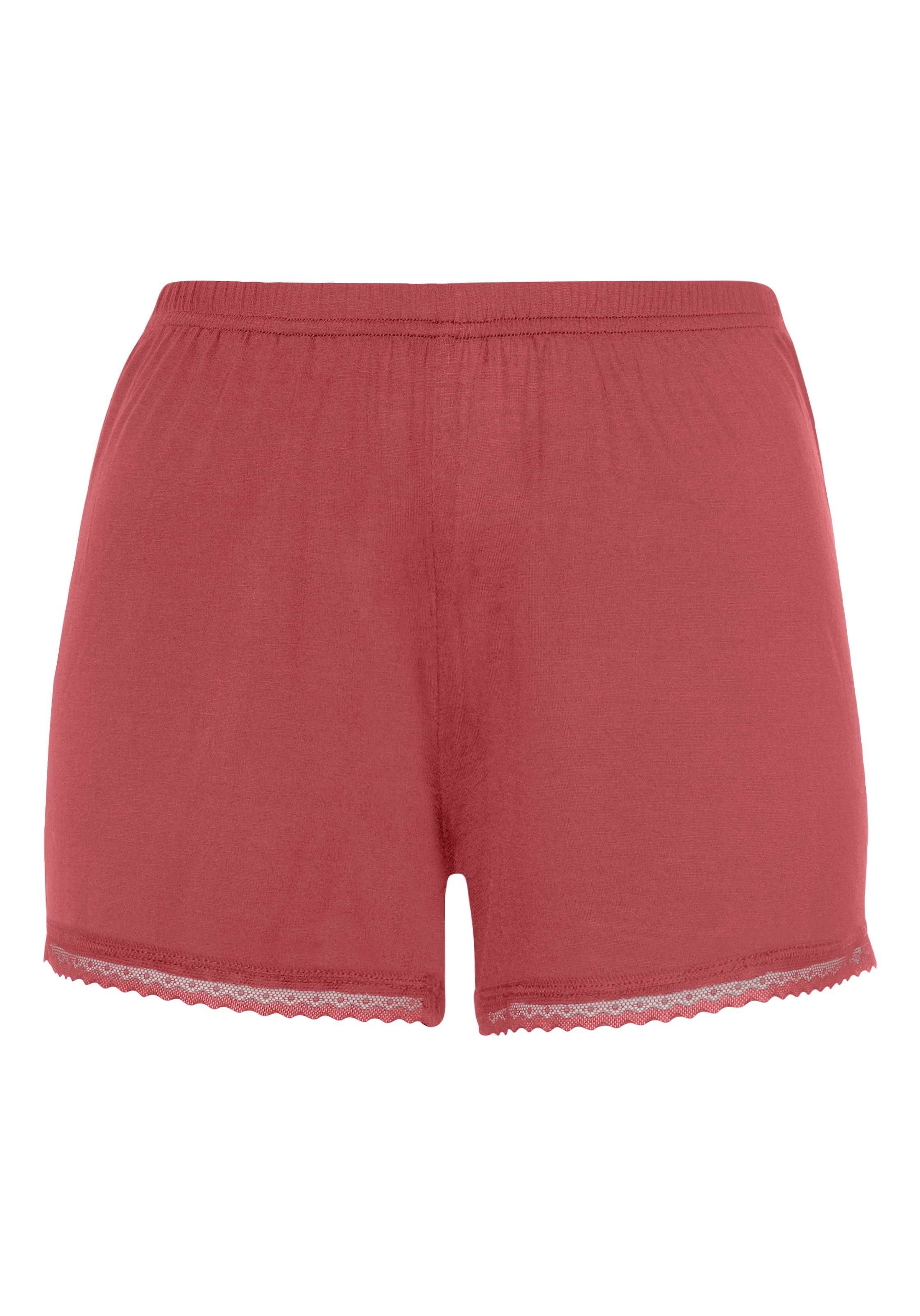 LASCANA Pyjamashorts in pitaya, Produktansicht