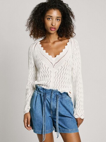 Pepe Jeans Sweater 'OLYA' in White: front