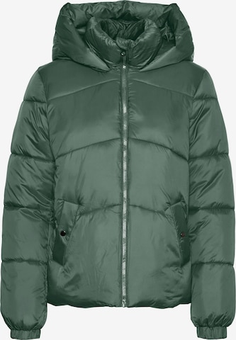 VERO MODA Зимняя куртка 'Uppsala' в Зеленый: спереди