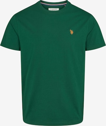 U.S. POLO ASSN. Shirt 'Arjun' in Grün: Vorderseite