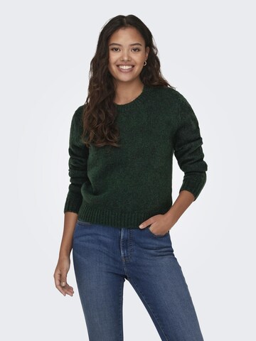 JDY Sweater 'Silja' in Green: front