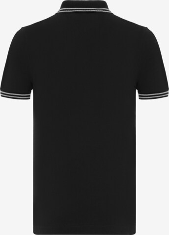 DENIM CULTURE Koszulka 'ALISTAIR' w kolorze czarny