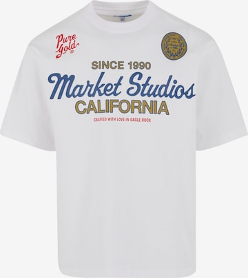 MARKET Shirt 'Pure Gold' in White: front