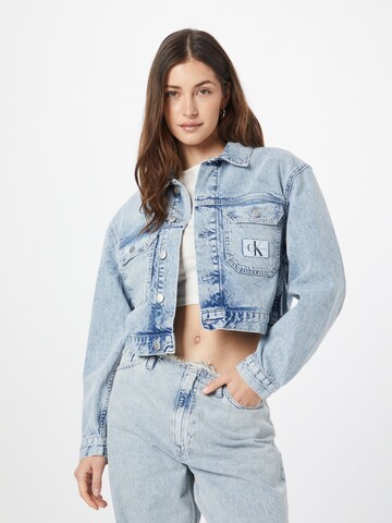 Calvin Klein Jeans Övergångsjacka i blå: framsida