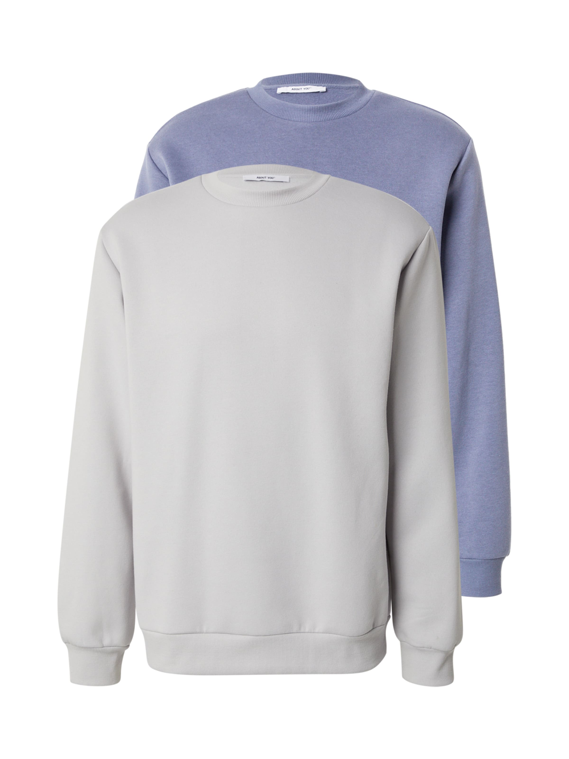 ABOUT YOU Sweatshirt 'Davin' in Blue: front