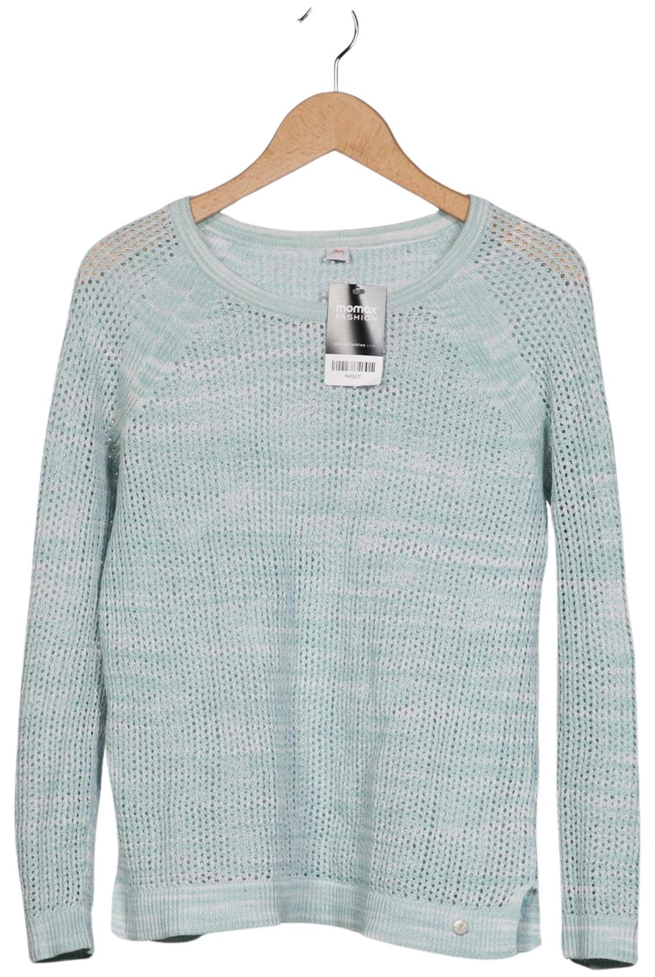 s.Oliver Sweater & Cardigan in M in Blue: front